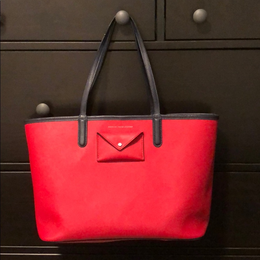 Marc Jacobs Metropolite Leather Tote Bag